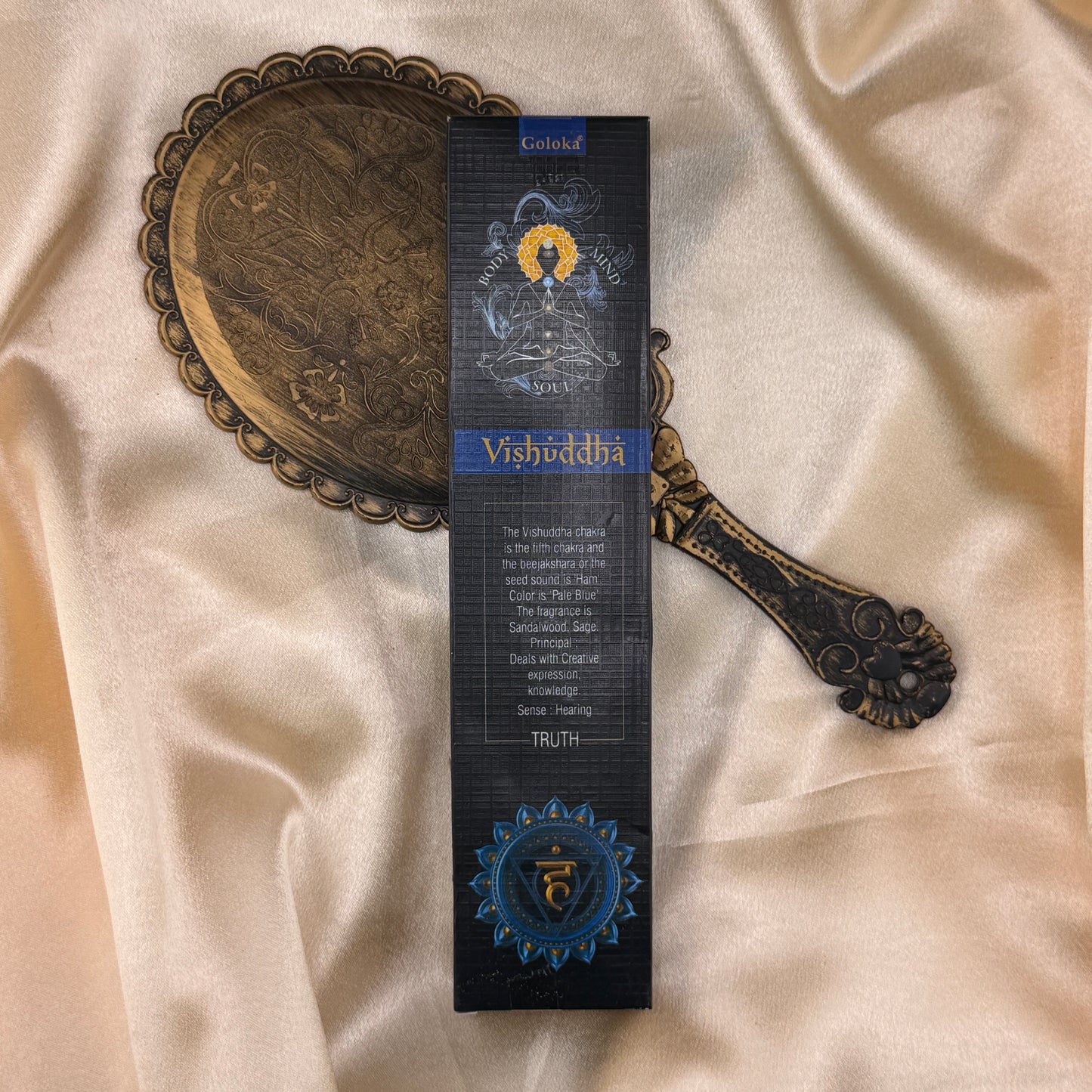 Goloka Vishuddha Throat Chakra Incense Sticks