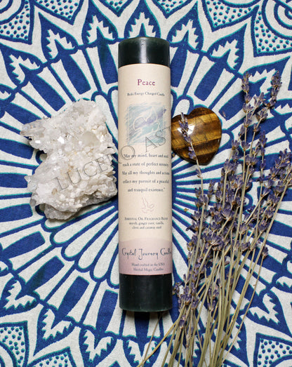 Velas de Reiki cargadas energéticamente de 7''