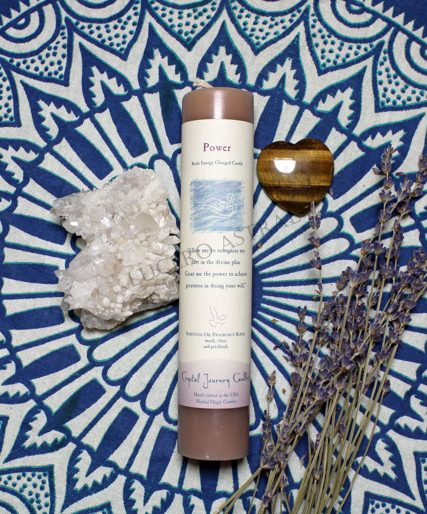 Velas de Reiki cargadas energéticamente de 7''
