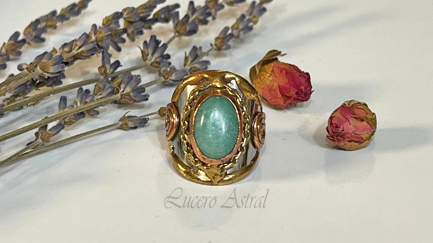 Anillos de puño de piedras semipreciosas