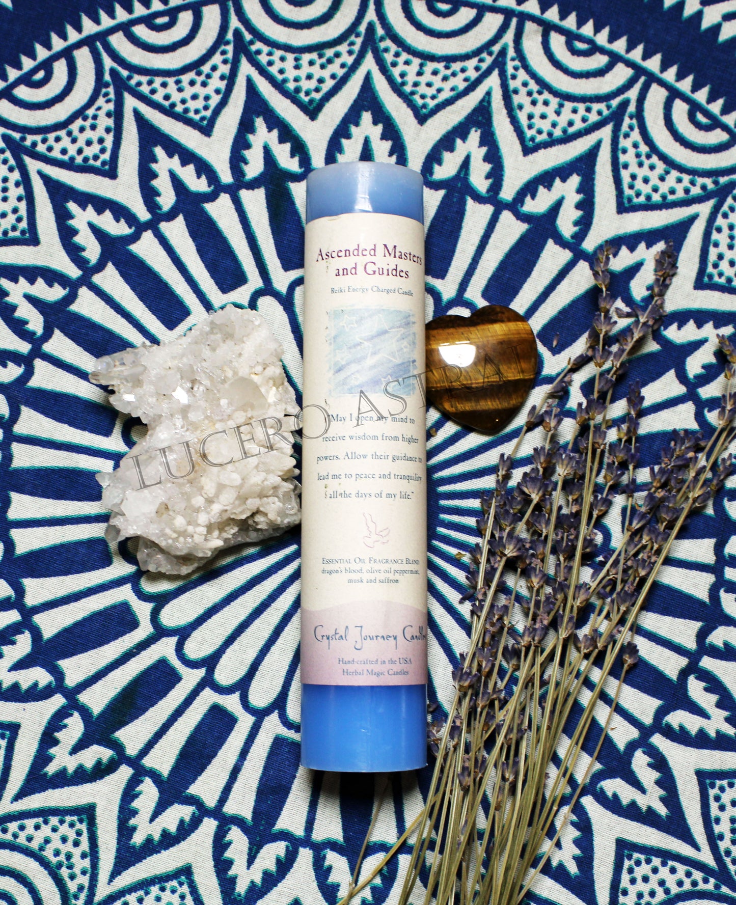 Velas de Reiki cargadas energéticamente de 7''
