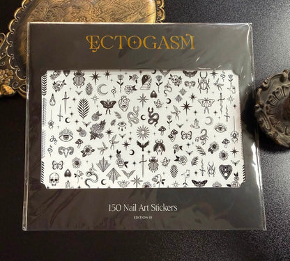 Ectogasm Witchy & Nature Nail Art Stickers