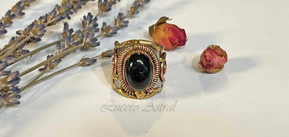 Anillos de puño de piedras semipreciosas