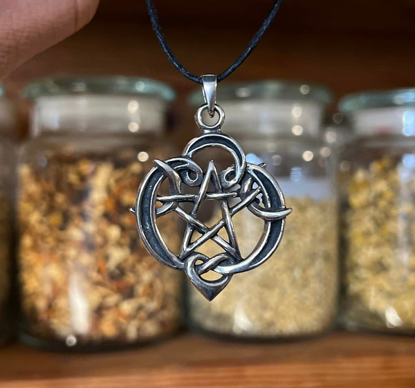 Wiccan Pendant- Moon