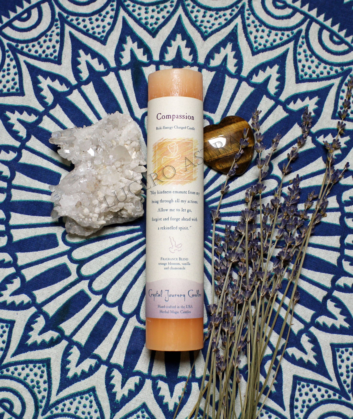 Velas de Reiki cargadas energéticamente de 7''