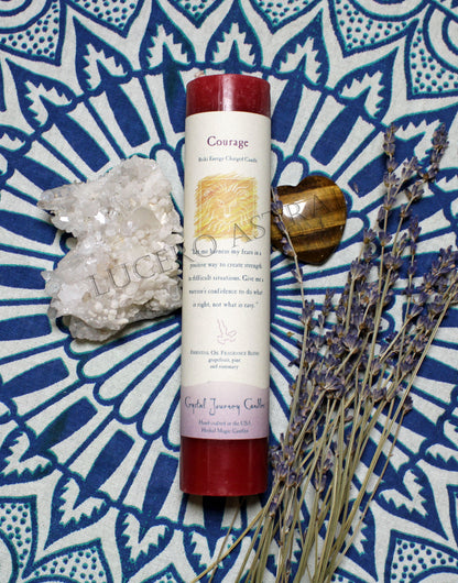 Velas de Reiki cargadas energéticamente de 7''
