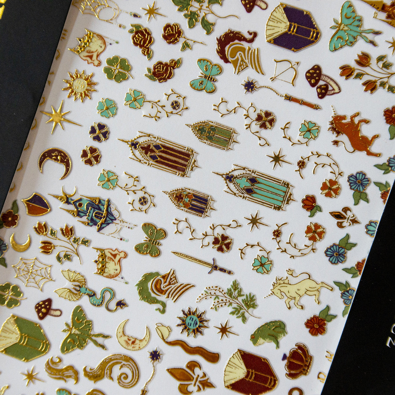 Ectogasm Witchy & Nature Nail Art Stickers