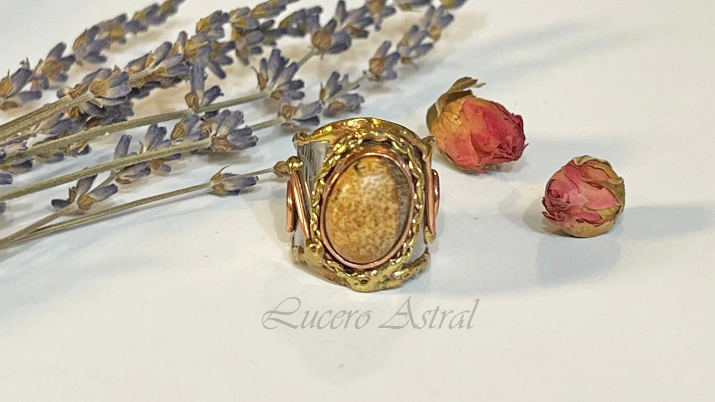 Anillos de puño de piedras semipreciosas