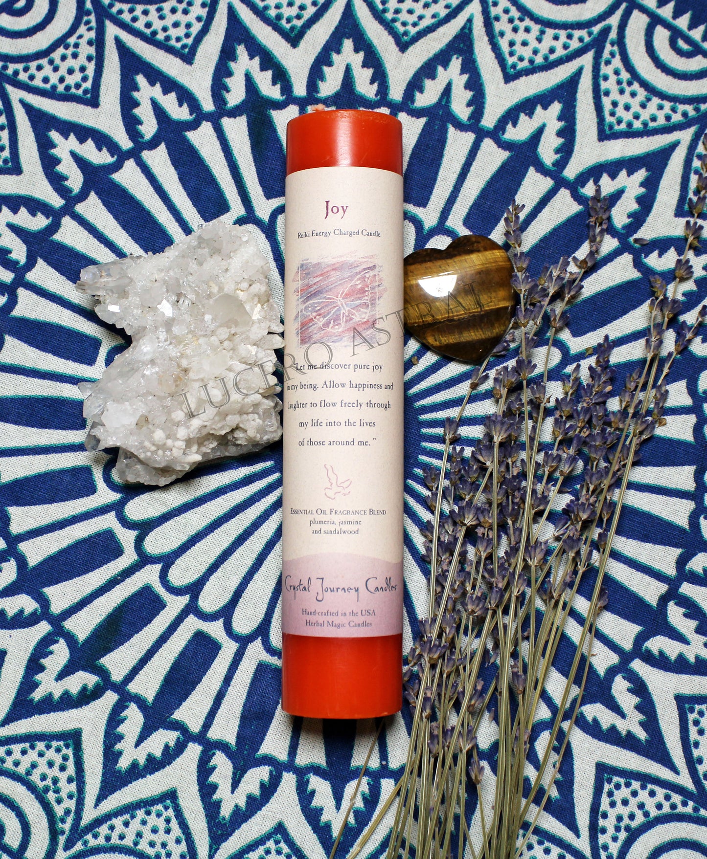 Velas de Reiki cargadas energéticamente de 7''