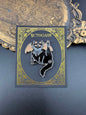 Black Cat Pentacle Butt Witchy Enamel Pin