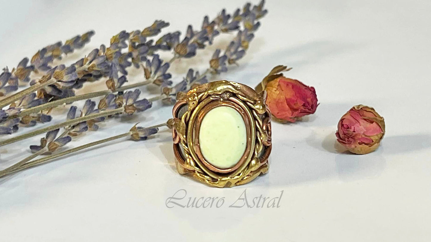 Anillos de puño de piedras semipreciosas