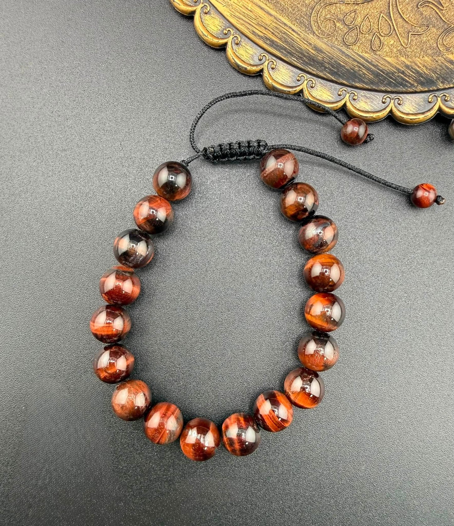 Red Tiger's Eye Bracelet