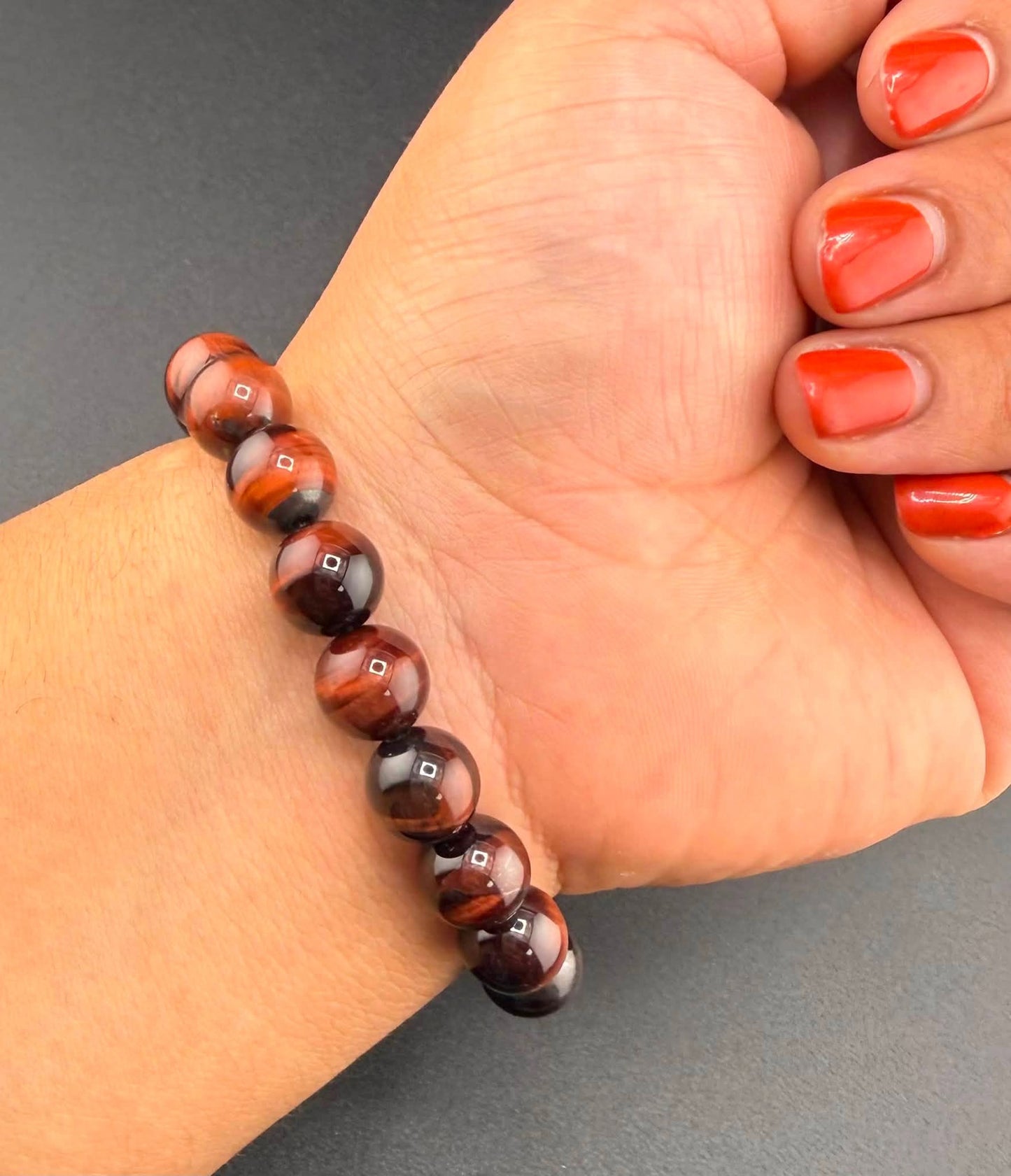 Red Tiger's Eye Bracelet