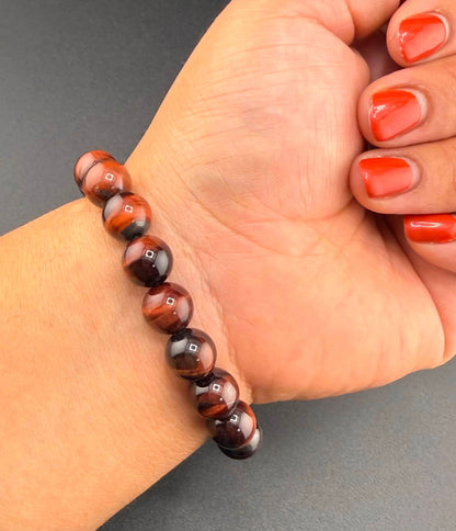 Red Tiger's Eye Bracelet