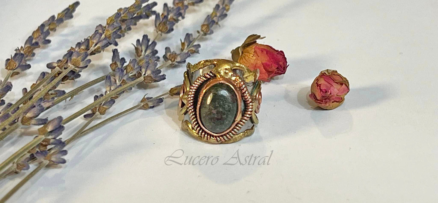 Anillos de puño de piedras semipreciosas