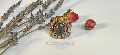 Anillos de puño de piedras semipreciosas