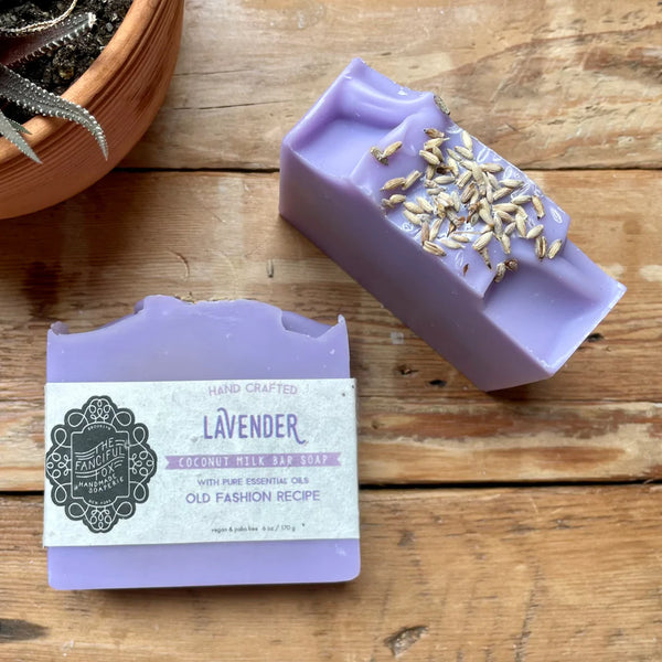Lavender- Organic Coconut Milk Bar Soap