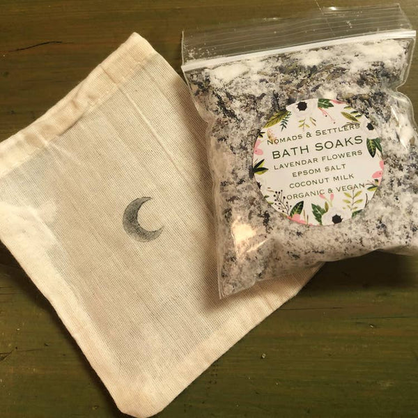 Organic Lavender Bath Salts, Healing Bath Salts