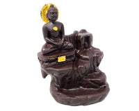 Buddha Meditating Polyresin BACK FLOW Incense Cone Burner