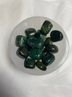 Green Quartz Tumbled Stone