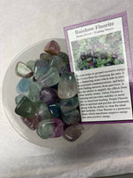 Rainbow Fluorite Tumbled Stone