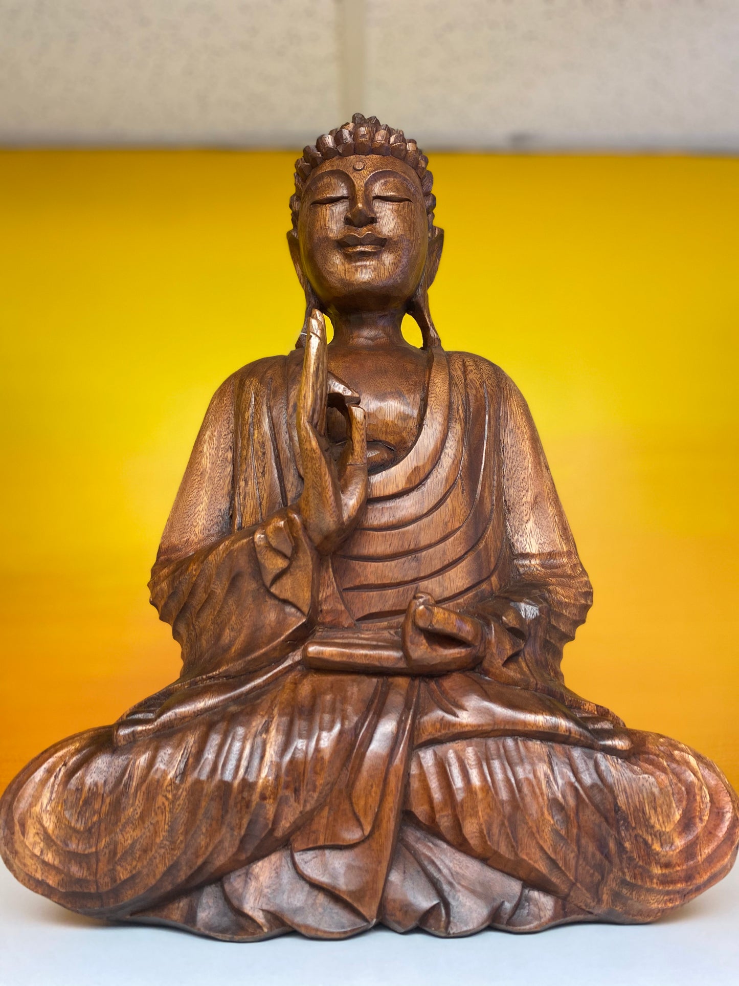 Buda XL sentado meditando - Hecho a mano en Bali