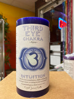 Third Eye Chakra Candle- Crystal Journey